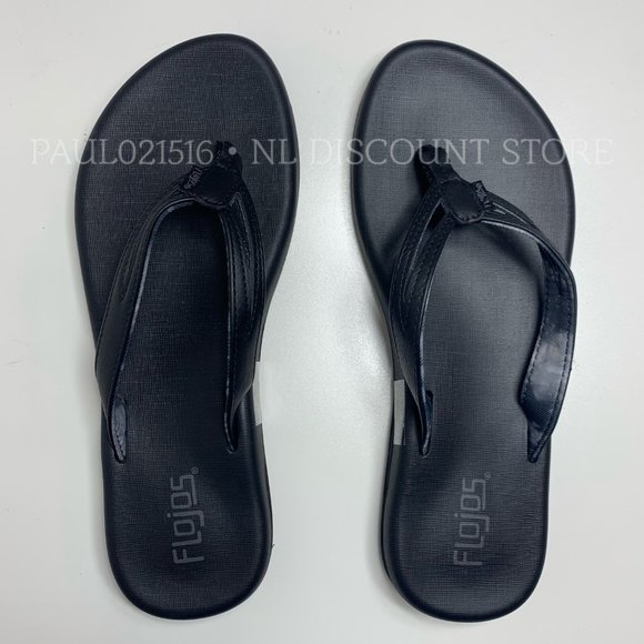 (2 Pairs) FLOJOS Women's Memory Foam Sandals Flip-flops, Size 9 - Picture 4 of 5